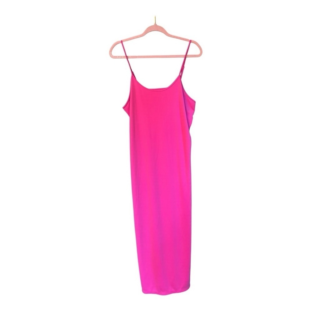 A New Day Hot Pink Bodycon Dress Size Large (L)